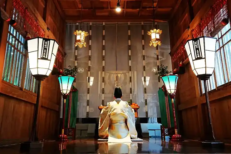 画像:初詣／歳旦祭の様子