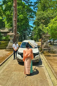 画像:交通安全・車祓 イメージ