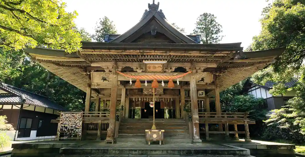 画像:井波八幡宮外観